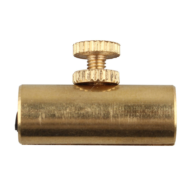 Futheda Adjustable Cello Wolf Tone Eliminator Mute Instrument Suppressor Tube Eliminate in Golden Brass