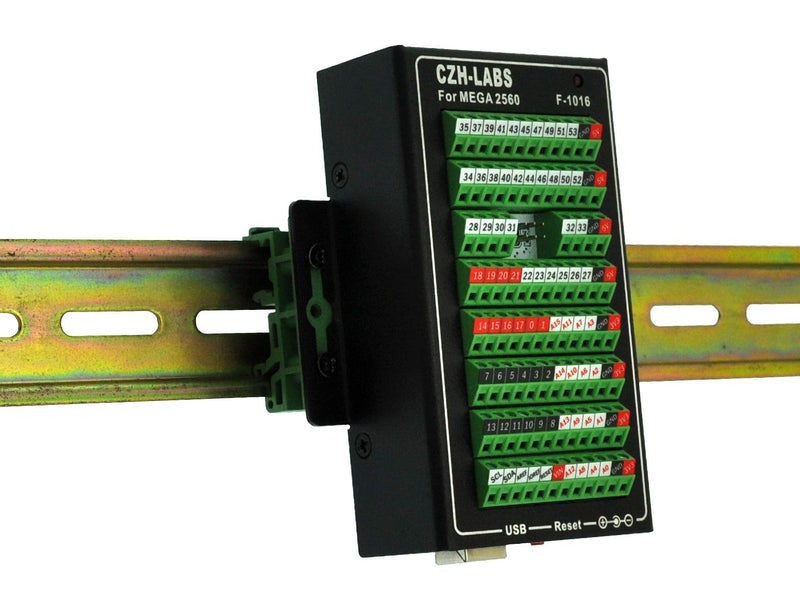 MEGA2560 Screw Terminal Block Breakout Module with Aluminum Enclosure, for Arduino MEGA 2560 R3