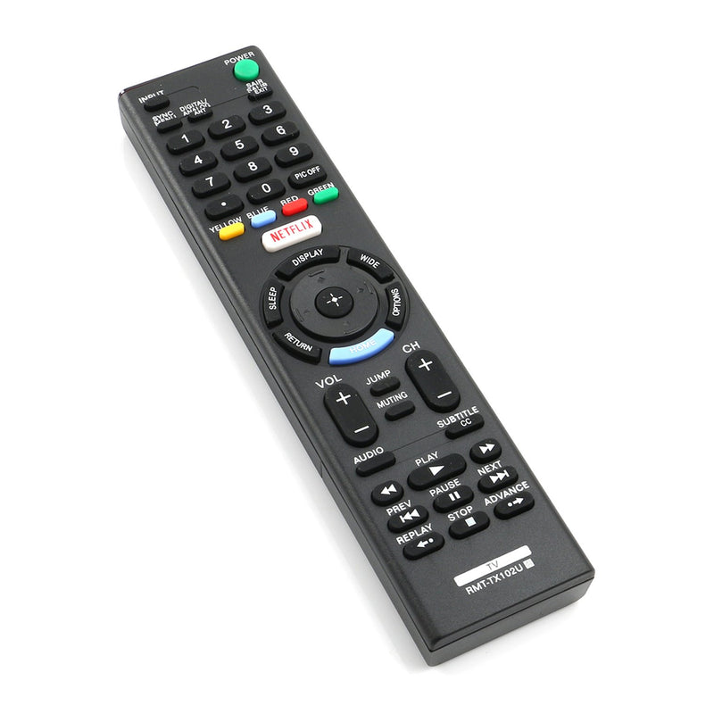 New RMT-TX102U Replace Remote Control fit for Sony TV KDL-32R500C KDL-40R510C KDL-40R530C KDL-40R550C KDL-40W600D KDL-48R510C KDL-48R530C KDL-48R550C KDL-55W6500