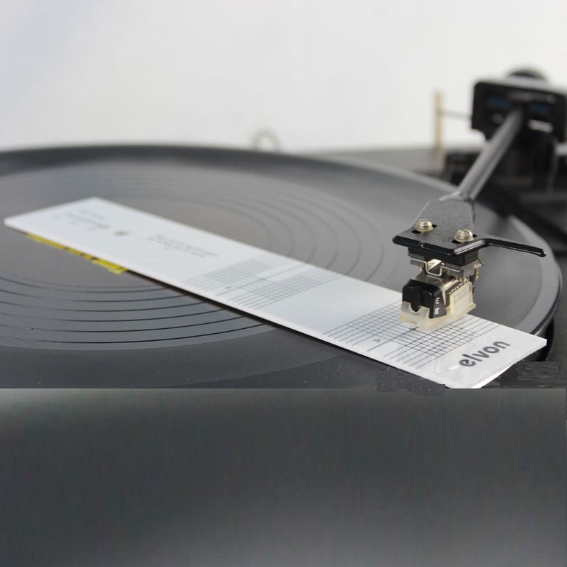 [AUSTRALIA] - Nobsound Acrylic Cartridge Alignment Baerwald Protractor Phonograph Cartridge Stylus Alignment Tool Record LP Vinyl with Magnifier 