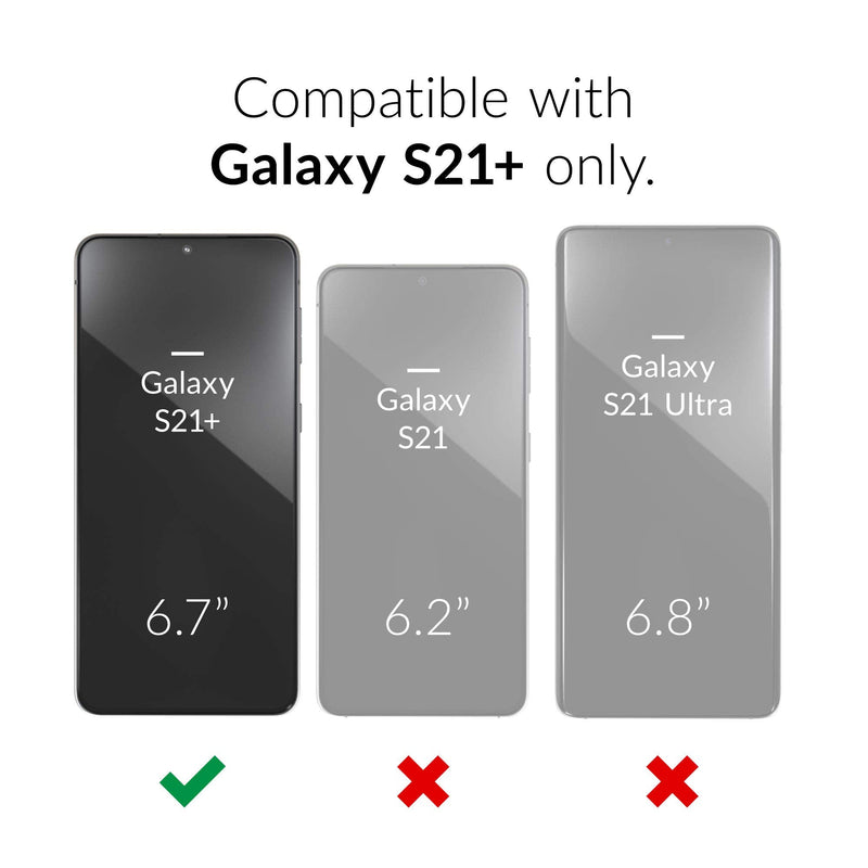 [AUSTRALIA] - Crave Dual Guard for Galaxy S21+ Case, Shockproof Protection Dual Layer Case for Samsung Galaxy S21 Plus, S21+ 5G (6.7 inch) - Navy 