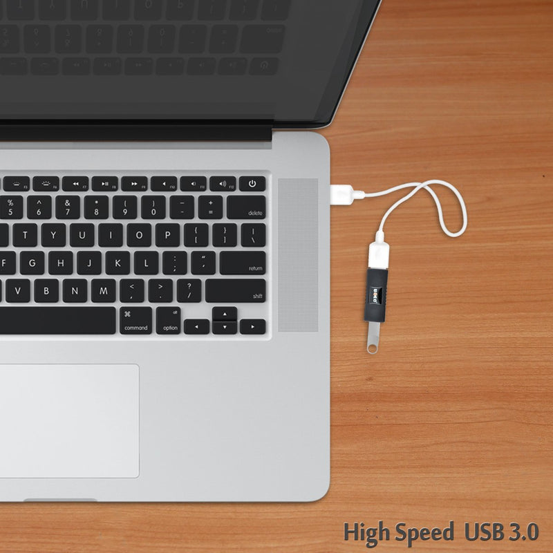UCEC USB 3.0 Adapter - Type A Female to Female -Connector Converter Adapter - Black Female Coupler Black