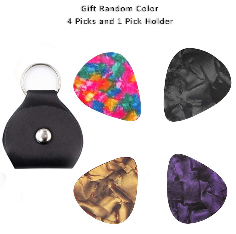 Guitar Hanger Wall Mount 2 Pack hook Metal Holder Black for Acoustic Electric Bass Guitars Ukulele and More Instruments