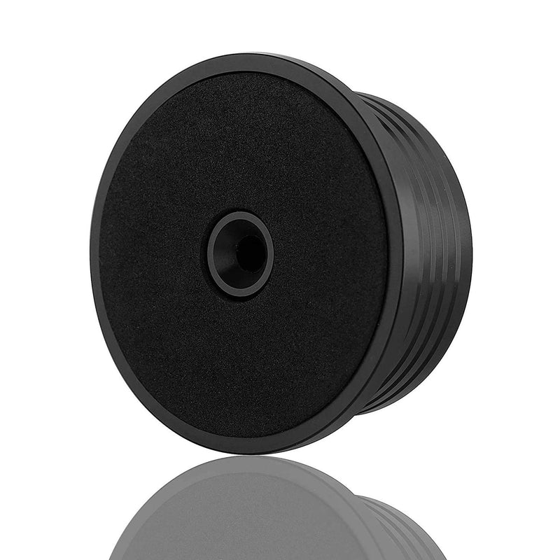Viborg LP528B Record Weight Phono LP Disc Stabilizer, Black 50Hz Turntable Level, 280G (9.9 OZ) HiFi 3 in 1 Vinyl Record Puck with Bubble Leveling for Vibration Balanced (50Hz, Black)