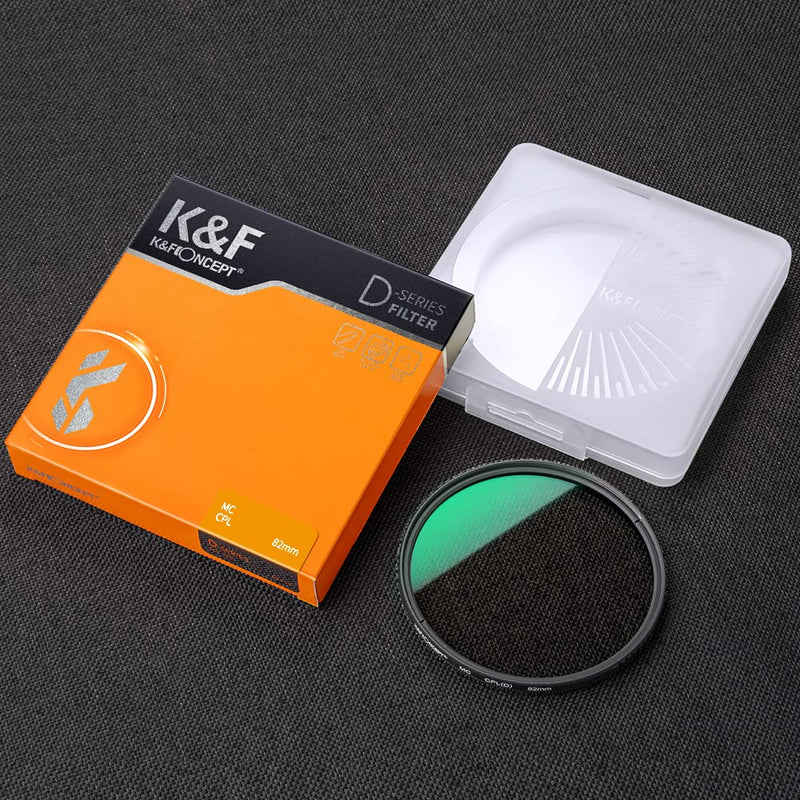 77mm Circular Polarizers Filter, K&F Concept Waterproof Circular Polarizing Filter with 24 Multi-Layer Coatings CPL Filter for 77mm Camera Lens