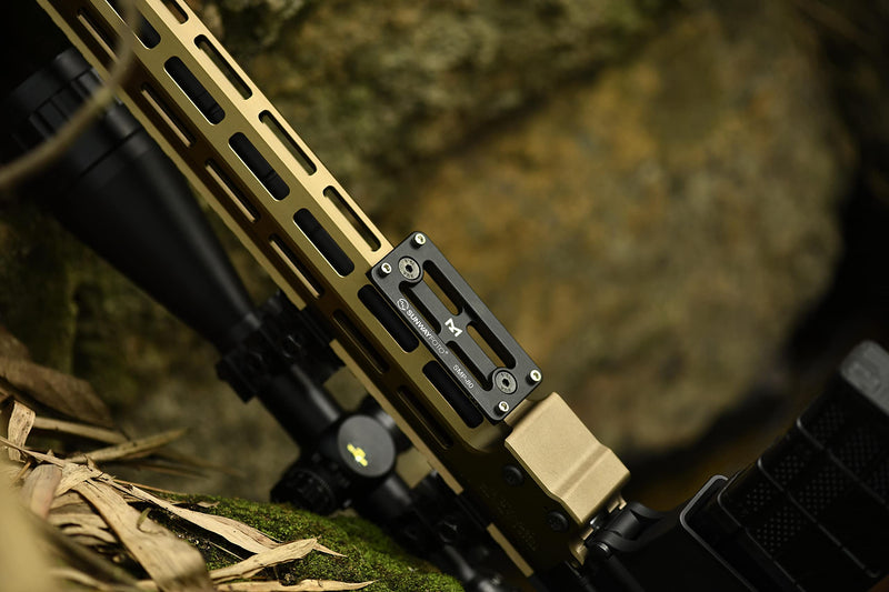 SUNWAYFOTO SMP-80 80mm QR Plate / Rail Arca / RRS Compatible with M-Lok Mount