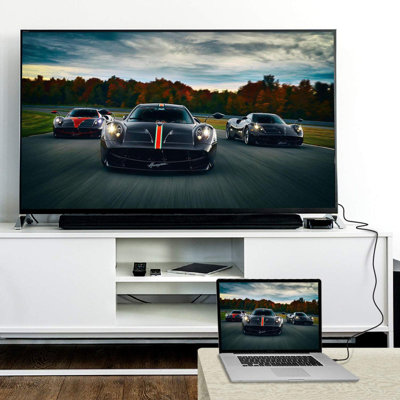 Rankie Mini DisplayPort to DisplayPort Cable, Mini DP to DP, 4K Ready, Gold Plated, 6 Feet