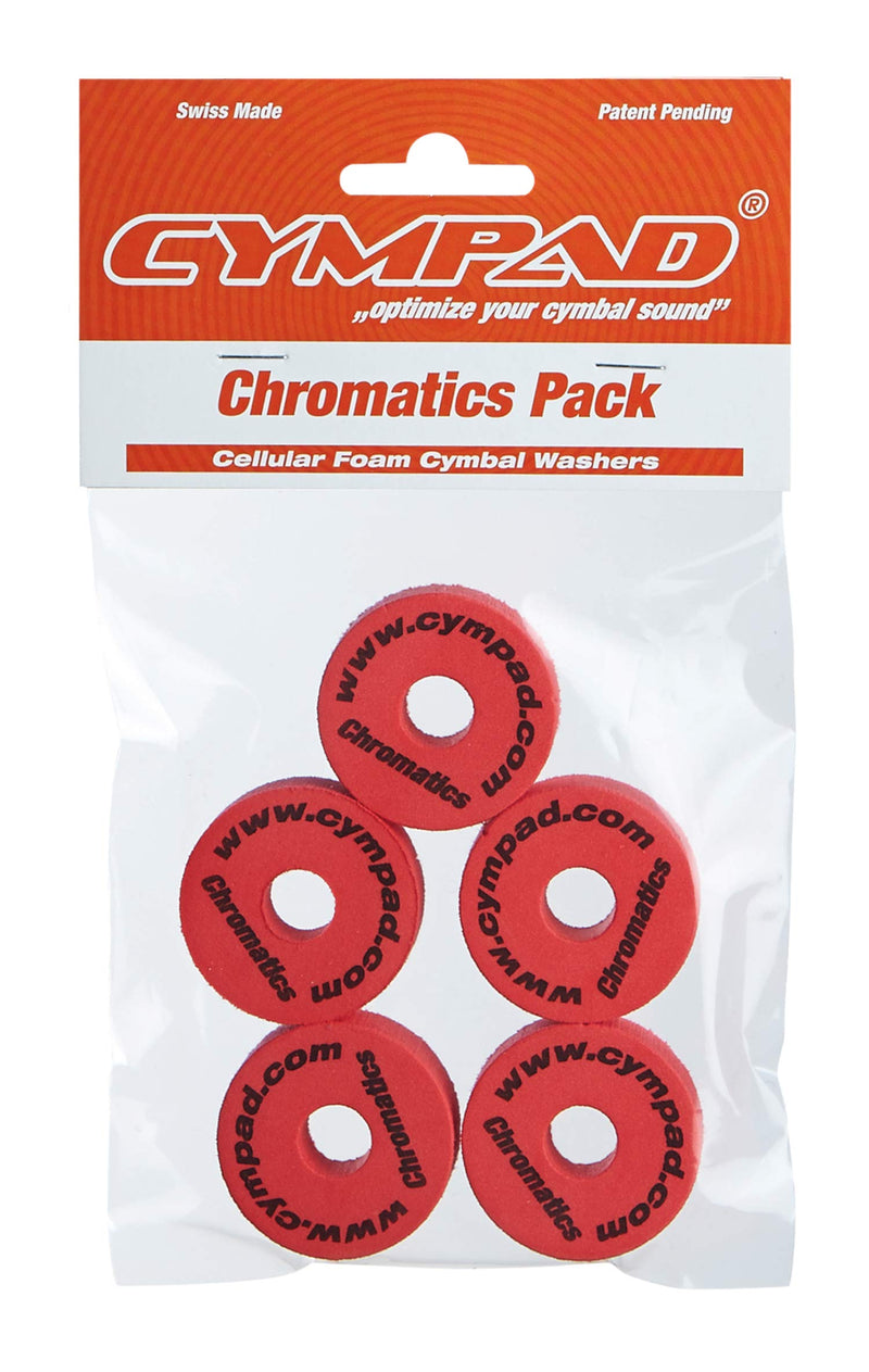 Cympad CS15/5-R Chromatics Cymbal Set 40/15mm, Red
