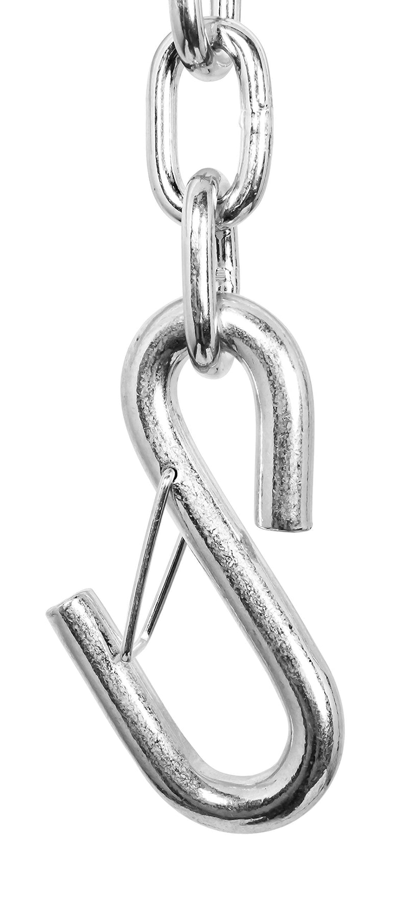 [AUSTRALIA] - Camco Heavy Duty Steel 48" Safety Chain with Spring Hooks - Secures Tow Vehicle to Trailer | Class I 2,000 lb Capacity | Great for RV, Trailer, and Boat Towing |Rust Resistant - (50022) 48" Length - 2,000 lb. Capacity 