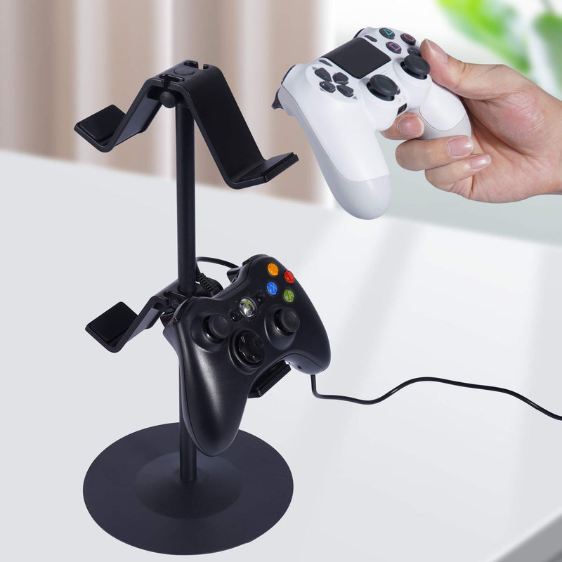 Controller Holder, fes Game Controller Stand Holder Storage Organizer Gamepad with Multiple Adjustable Height and Direction Brackets Compatible for Xbox ONE 360 Switch PS4 STEAM PC Nintendo Stander Ⅰ Size 1