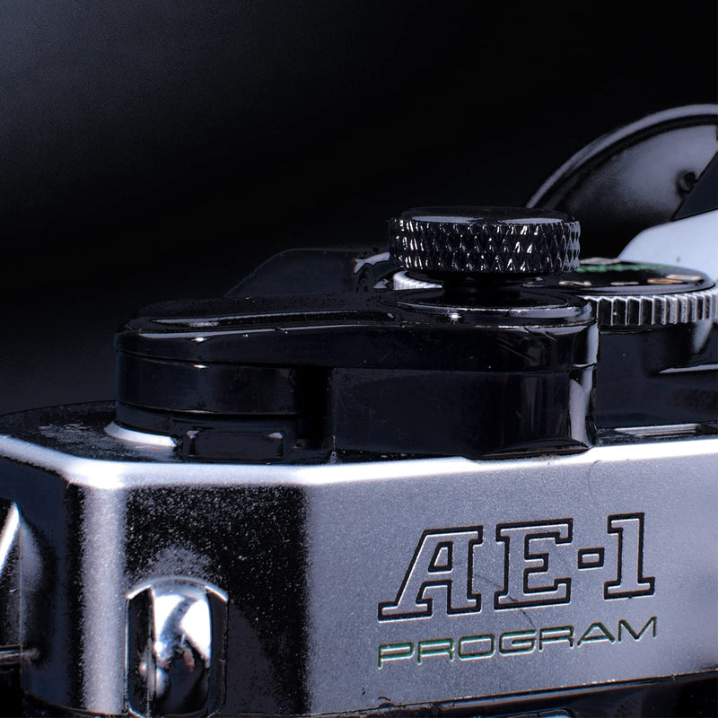 (2 Pack) PIBIETTN Camera Shutter Button, Copper Soft Shutter Release Button Compatible with Fujifilm Fuji Sony Leica Camera Release Button Black