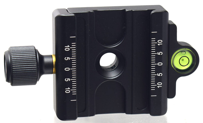 Desmond DAC-50CA Bi-Directional 50mm QR Arca / RRS Compatible Clamp Ideal for 90º Mounting w Removable Dual Dovetail