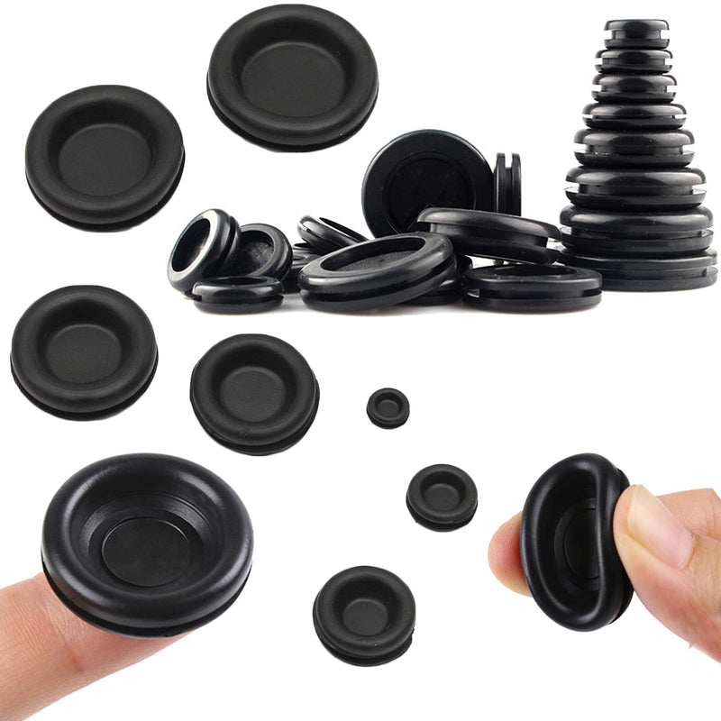 125Pcs Rubber Grommets,Grommet for Wiring Gasket,Automotive,Firewall Hole