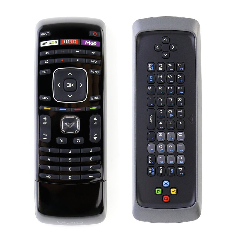 Replace XRT303 Dual Sided QWERTY Keyboard Remote Control for Vizio E500D-A0 E420D-A0 M3D470KD M3D550KD E3D320VX E3D420VX Smart 3D TV