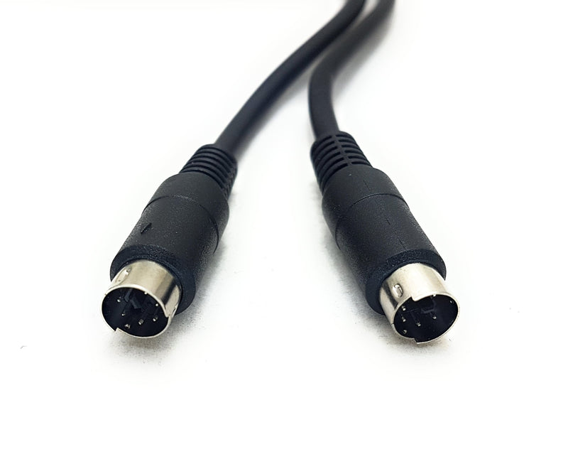 MainCore 1.5m 6 Pin Mini Din Plug to 6 Pin Mini Din Plug Audio Video Cable / Ps2 Mouse Keyboard.