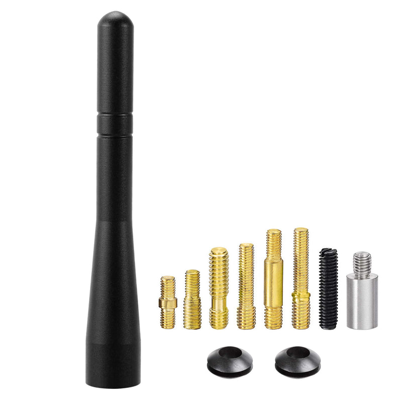 Bingfu Vehicle Short Antenna Mast Car Truck Antenna Replacement for GM Chevy Chevrolet Silverado 1500 2500 3500 Colorado Equinox Trailblazer Trax Sonic GMC Sierra 1500 2500 3500 Denali Terrain Yukon