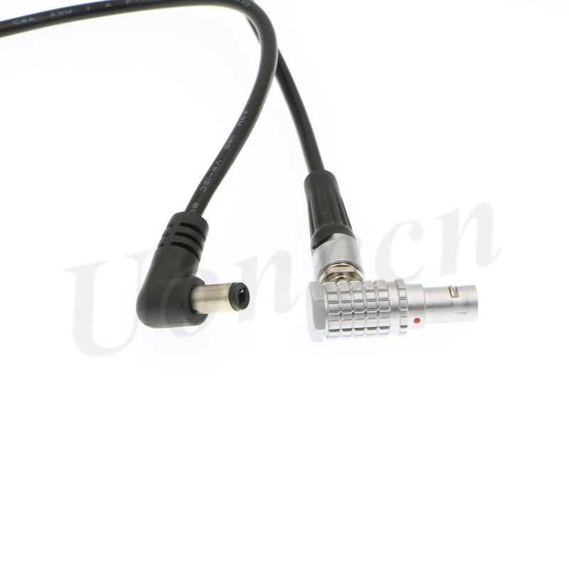 Teradek Bolt power cable Right Angle 2 Pin Male to Right Angle DC For Transmitter Tilta battery plate on the Fs7