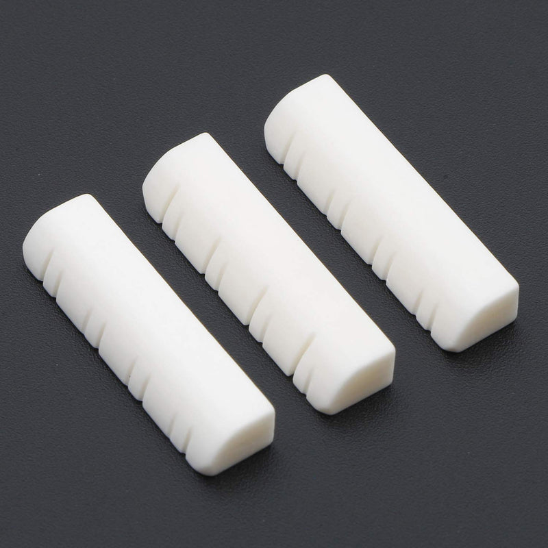 3PCS Guitar Nut Bone Mandolin Upper Nuts for Guitar Maker