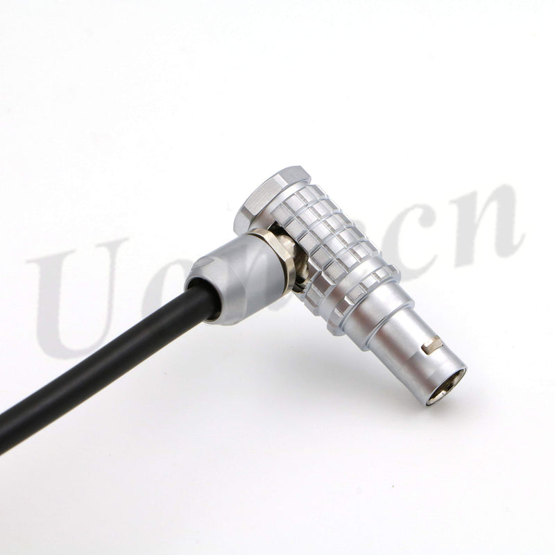 Uonecn Teradek Bond Power Cable for ARRI RED Camera Anton Bauer Right Angle 2 Pin Male to D-Tap Spring Cable 12'' Spring cable right angle 2 pin male to Dtap