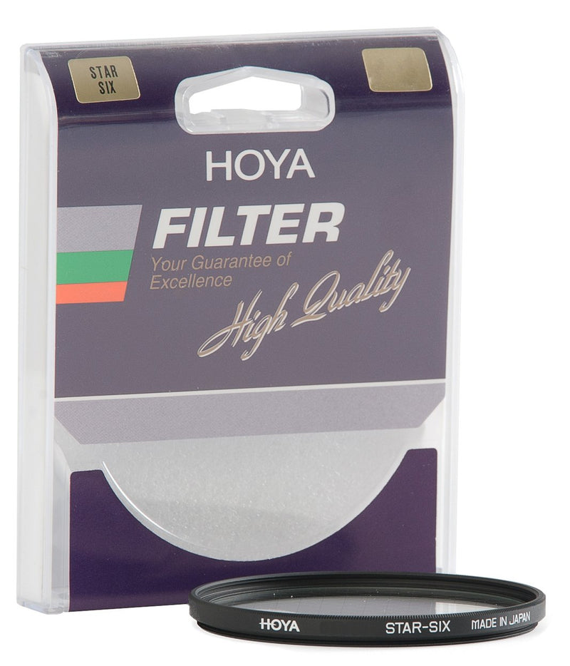 Hoya 72mm Six Point Cross Screen Glass Filter (6X)