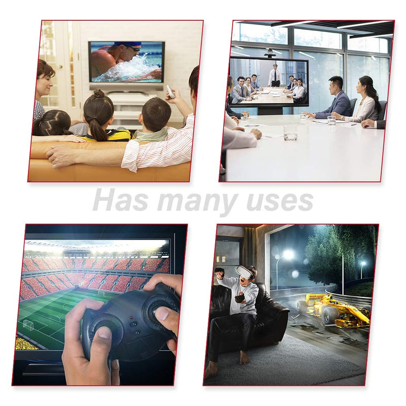 [AUSTRALIA] - ATZEBE Fiber Optic HDMI Cable 50ft, Fiber HDMI Cable Supports 4K@60Hz, 4:4:4/4:2:2/4:2:0, HDR, Dolby Vision, HDCP2.2, ARC, 3D, High Speed 18Gbps, Slim and Flexible HDMI Fiber Optic Cable… 15m/50ft 