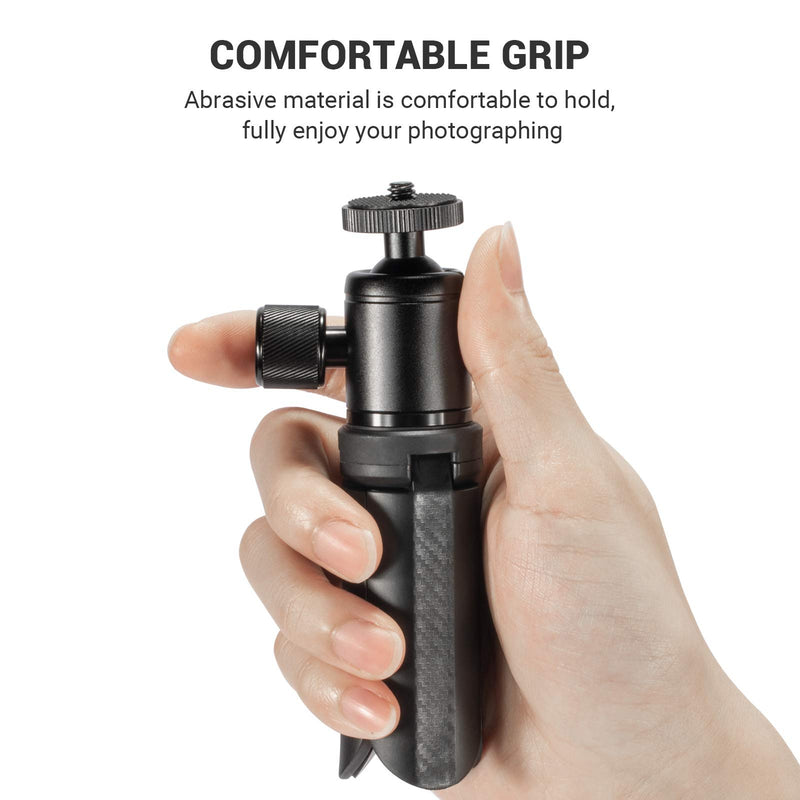 Mini Table Tripod Stand, SmallX Mini Selfie Stick Tripod Handle Grip Vlogging, Gimbal Tripod Stand w 1/4'' Screw and Ball Head for DJI OSMO Mobile 2 1 OSMO Pocket iPhone 11 Pro Samsung Google - 2866