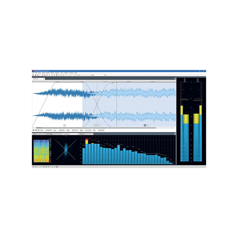 SOUND FORGE Audio Studio – Version 12 – audio editor including mastering plug-in Disc