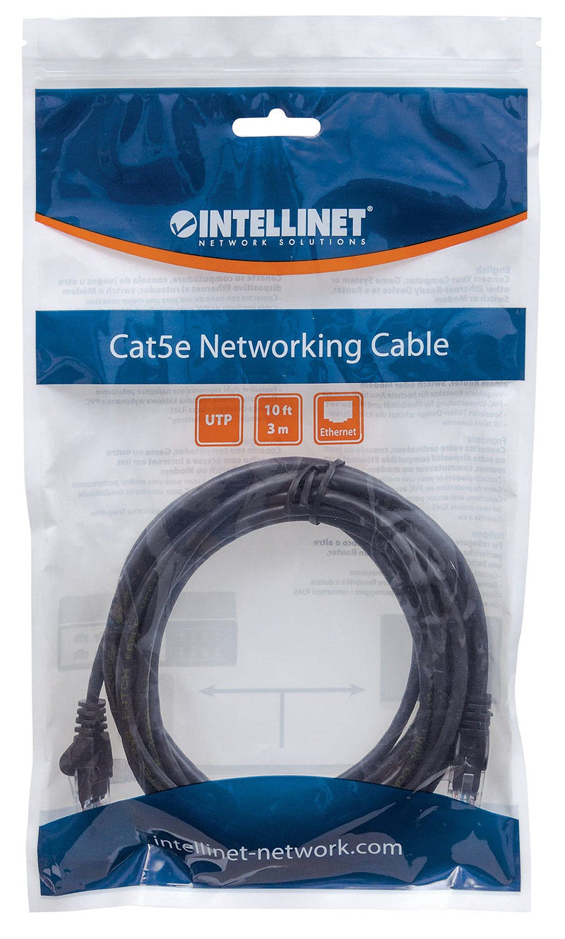 Intellinet Network Solutions Cat6 RJ-45 Male/RJ-45 Male UTP Network Patch Cable, 3-Feet (342049)