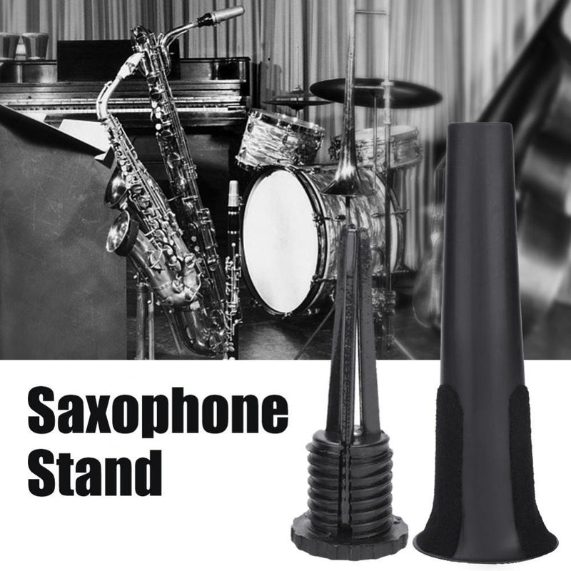 Sax Stand, Detachable Folding Sax Tripod Stand Holder Compatible with Soprano Saxophone Instrument Accessory