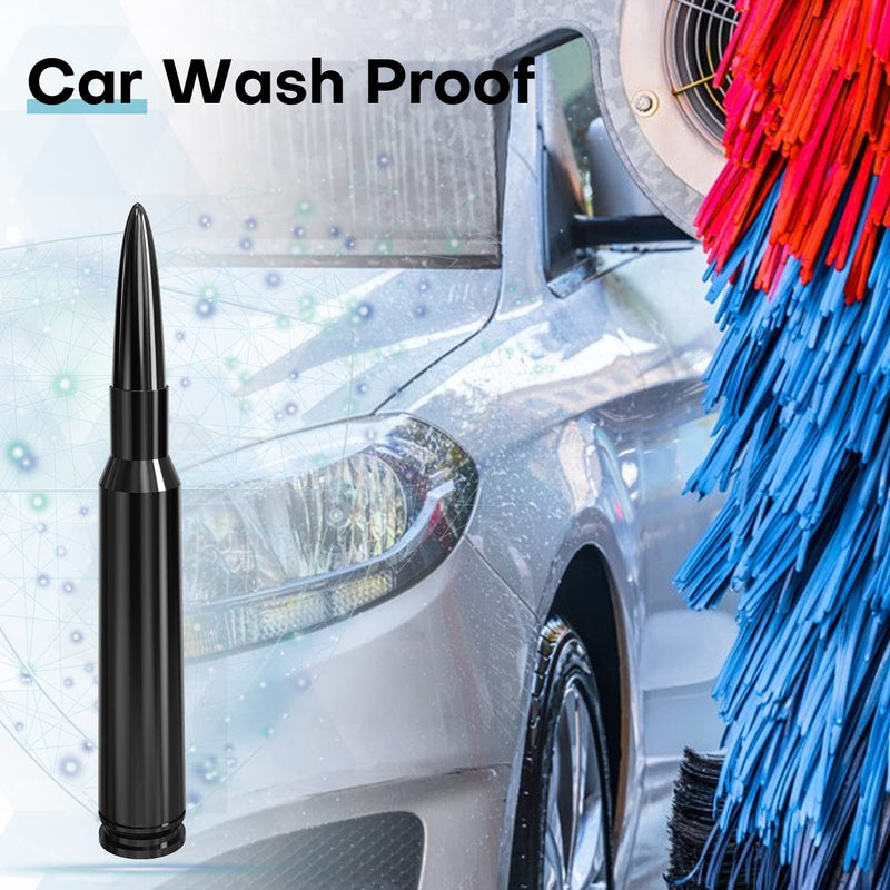 [AUSTRALIA] - Car Truck Bullet Antenna for GM Chevy Silverado 1500 2500 3500 HD Avalanche GMC Sierra 1500 2500 3500 Denali Heavy Duty Pickup Trucks Accessories 
