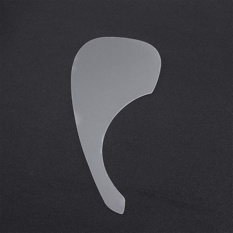 Healifty Guitar Pickguard Clear Plastic Pickup Pickguard Scratch Plate Compatible for 40-41 Inch Yamaha Acoustic Electric Guitar (White) Large