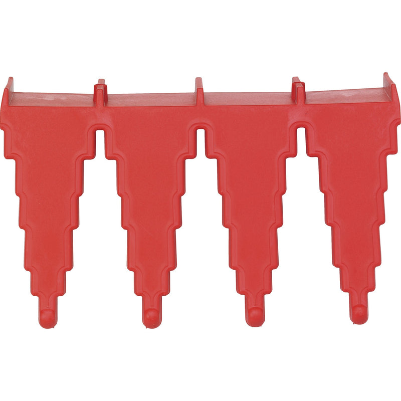 Vikan 06154 Red Reinforced Polypropylene Wall Bracket 0615
