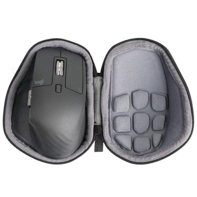 co2crea Hard Travel Case Replacment for Logitech MX Master / Master 2S Advanced Wireless Mouse (Black Case)