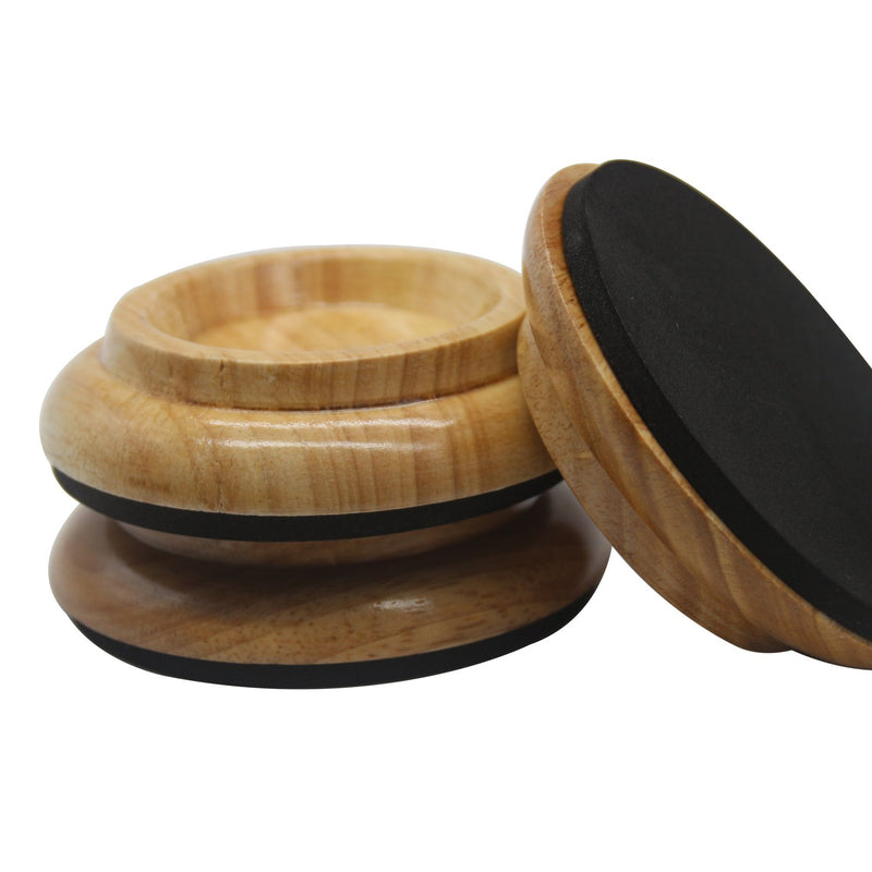 Piano Caster Cups Grand Piano Caster Cups Wood coasters Cups Piano Caster Pads for Grand Piano Oak