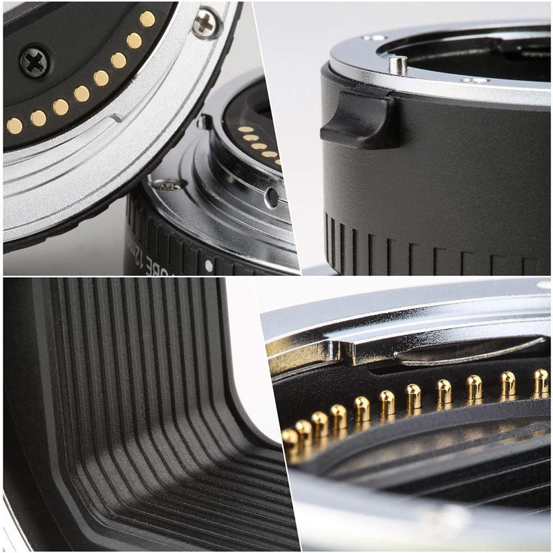 VILTROX DG-Z Metal Mount Auto Focus AF Macro Extension Tube Ring Set 12mm,24mm for Nikon Z6 Z7 Z50 Z Mount Mirrorless Camera and Lens