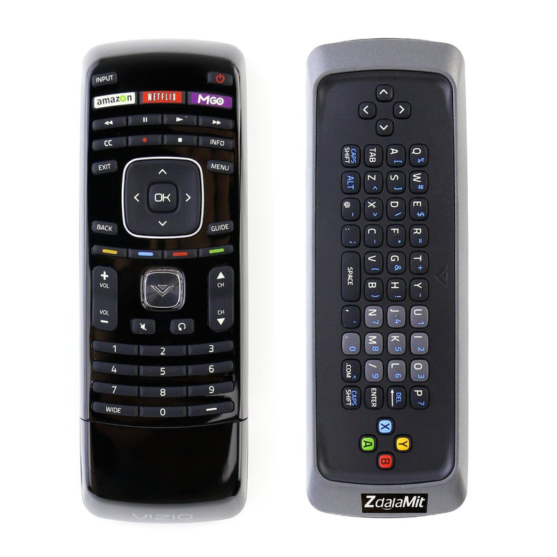 Replace XRT302 Smart TV QWERTY Dual Sided Keyboard Remote Control Fits for VIZIO Smart TV