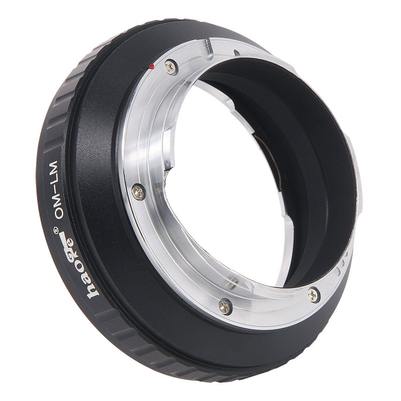 Haoge Lens Mount Adapter for Olympus OM Zuiko Mount Lens to Leica M LM Mount Camera Such as M240, M240P, M262, M3, M2, M1, M4, M5, M6, MP, M7, M8, M9, M9-P, M Monochrom, M-E, M, M-P, M10, M-A