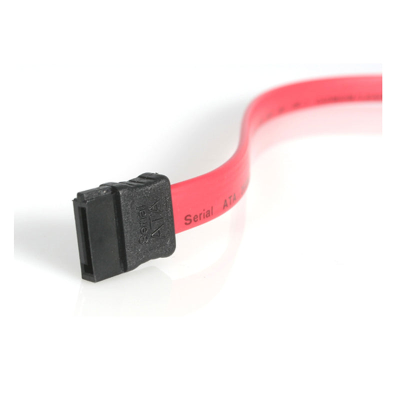 [AUSTRALIA] - StarTech.com 18in SAS 29 Pin to SATA Cable with LP4 Power - 18in SAS 29 pin to SATA Cable - 18in SFF 8482 to SATA (SAS729PW18), Red 