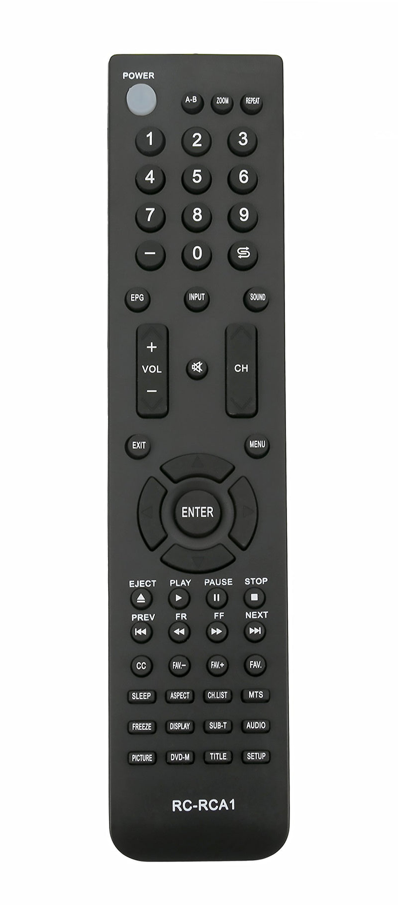 New RE20QP80 Replace Remote fit for RCA TV WD11452 WD12143 WD12372 WD11392 WD12422 WD12192 WD11442 WD12101 WD12492 WD12021 RCA 46LB45RQ LED39B45RQ 26LA30RQD 32LA30RQ 32LA30 LED42C45RQ 46LB45RQ