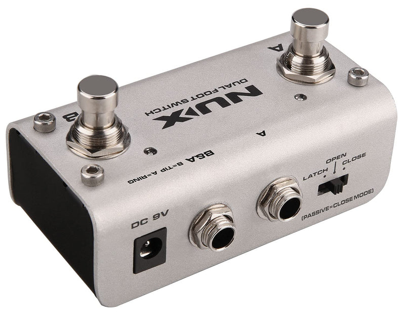 NUX Dual Foot Switch Controller for Guitar Effects & Amplifiers | NMP-2