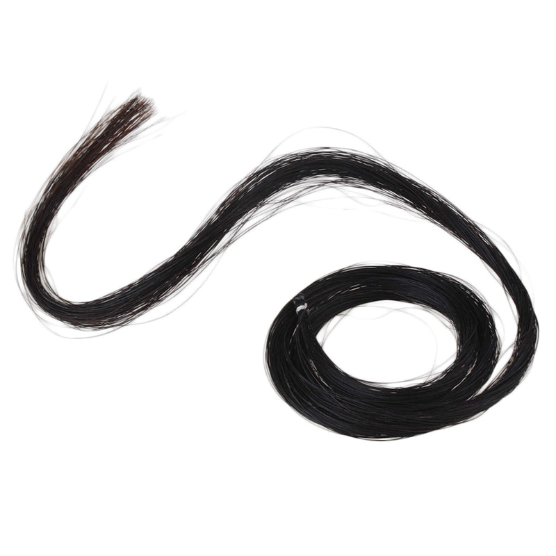 BQLZR Black 32 inch Hank Mongolian Horse Hair Violin Bow Hair Replacement