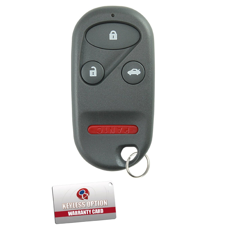 KeylessOption Keyless Entry Remote Control Car Key Fob Replacement for E4EG8DJ
