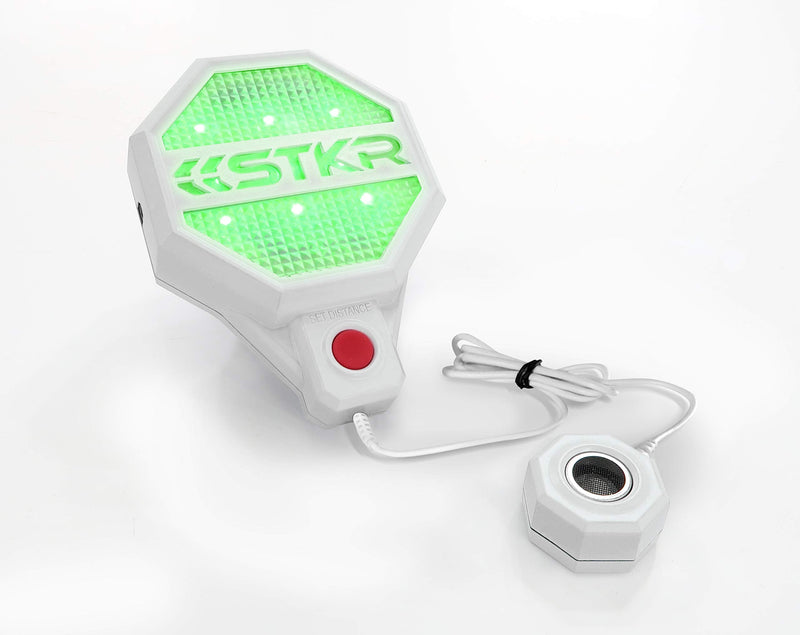 STKR Concepts 00-382 Adjustable Garage Parking Sensor Aid, White