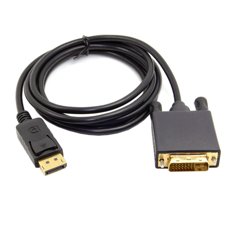 Xiwai DisplayPort DP Male to DVI Male Single Link Video Cable 6ft 1.8m for DVI Monitor