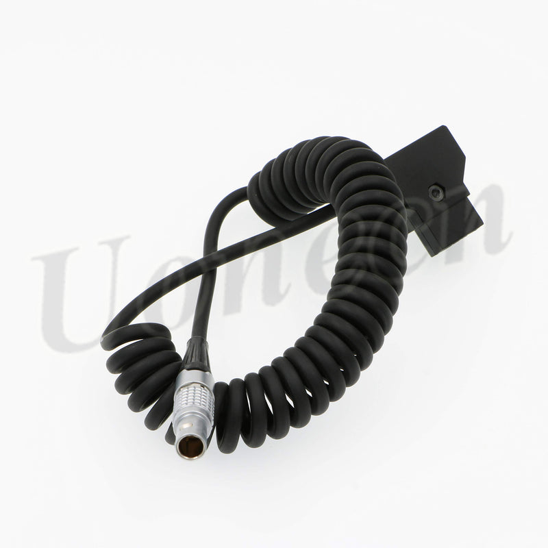 Uonecn Anton Bauer Teradek Bond Power Cable Dtap to 0B 2 pin Plug Spring Cable Spring cable straight 2 pin male to Dtap