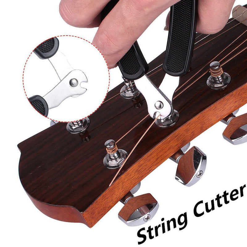 3-In-1 Guitar String Winder And Cutter,Multifunctional Guitar String Pin Puller,Guitar Repairing and Adjustment Tool