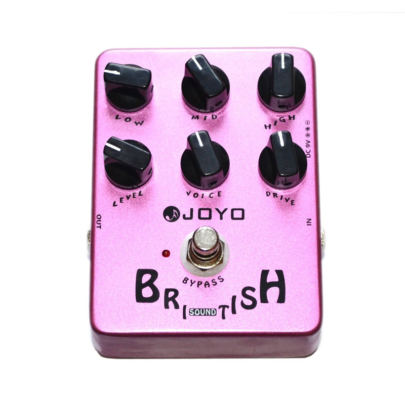 [AUSTRALIA] - JOYO JF-16 British Sound Effects Pedal with Classic Brit-Rock Era Amp Simulator and Unique Voice Control 