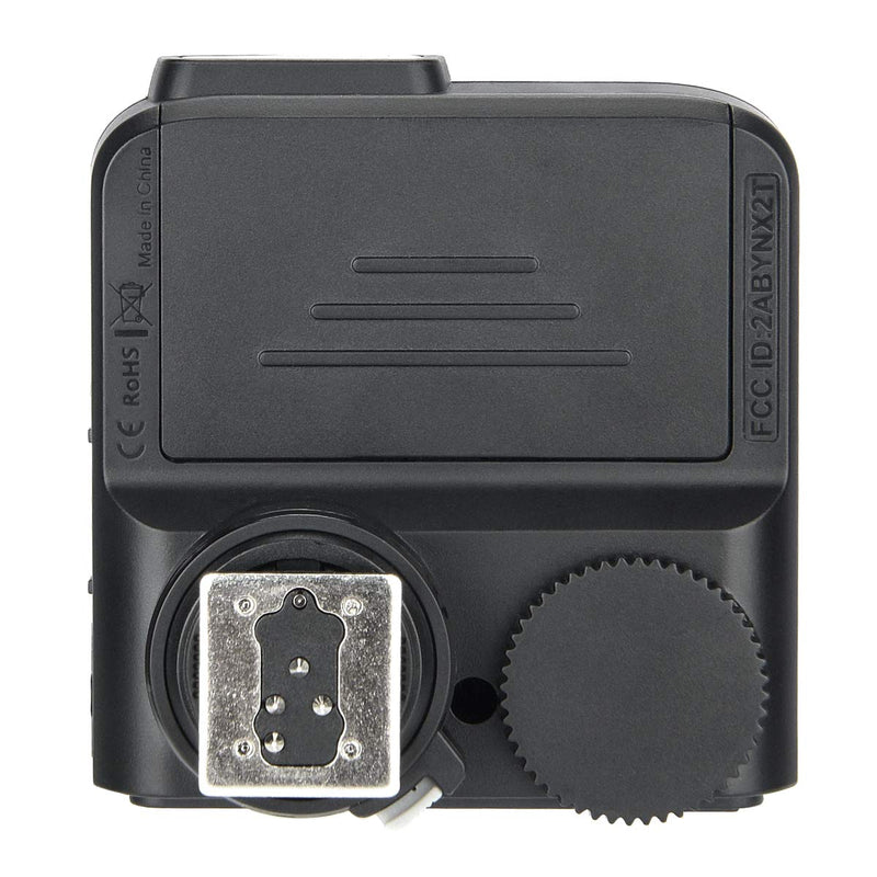 Godox X2T-F TTL Wireless Flash Trigger for Fujifilm Fuji, Bluetooth Connection, 1/8000s HSS, 5 Separate Group Buttons, Relocated Control-Wheel, New Hotshoe Locking, New AF Assist Light