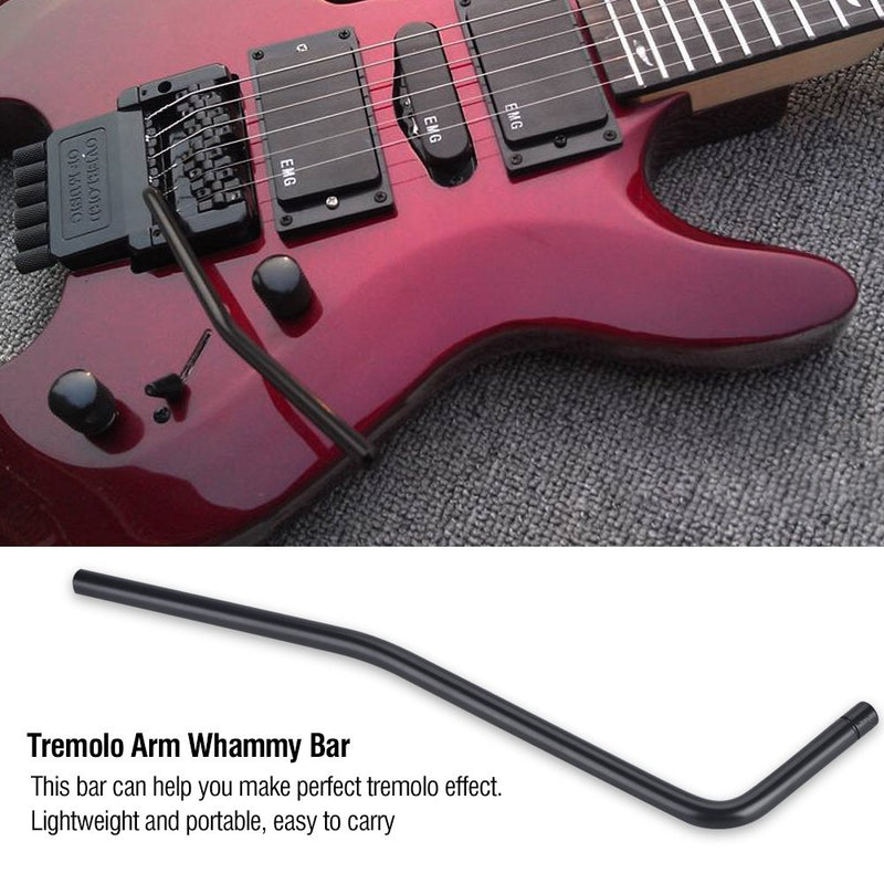 Alomejor Guitar Tremolo Bar Direct Insertion Guitar Tremolo Arm for Headless Electric Guitar Diameter 6mm Guitar Whammy Bar