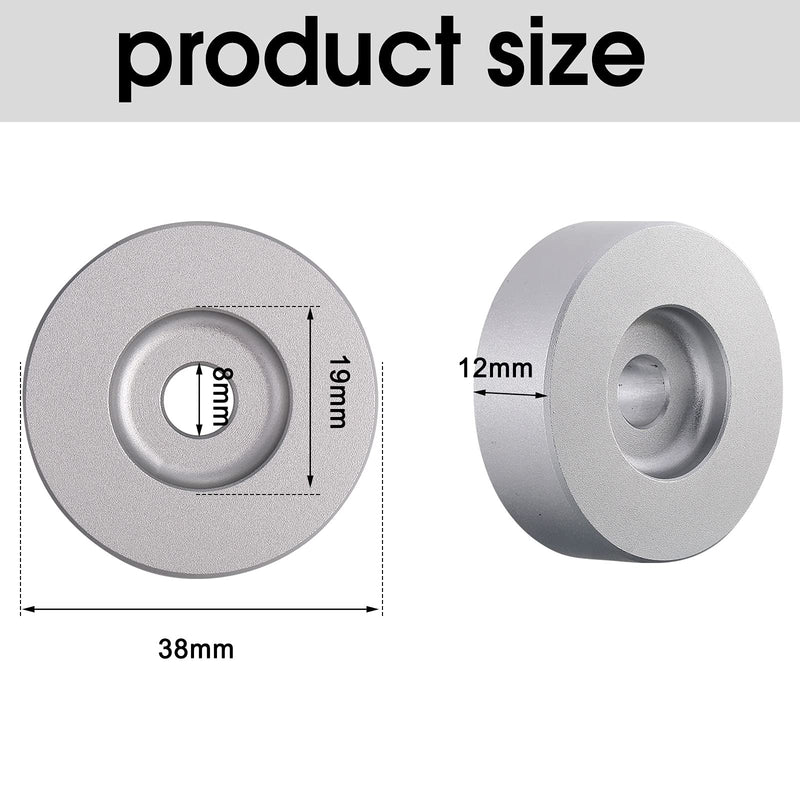 45 Record Adapter for Turntable RPM Record Player for 7 Inch Vinyl Record Players Turntables Solid Aluminum Dome (Silver) Silver